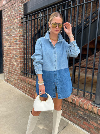 Daze | Double Time Denim Shirt