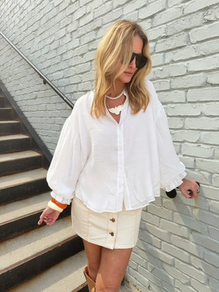 Field Of Dreams Top White