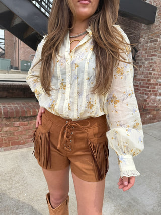 STEVE MADDEN | Cheyenne Suede Short