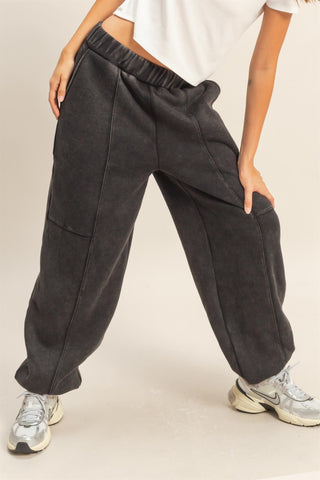 Leah Snow Comfort Jogger Black [Door Buster]