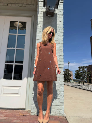 The Claudia Dress Chocolate