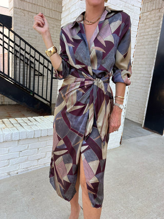 Dress Forum | Dani Wrap Dress Mosaic