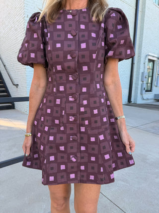 Isla Dress Plum