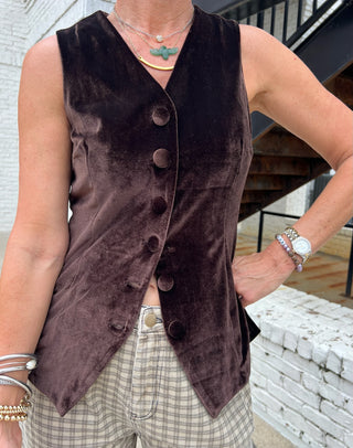 LE LIS | Charlie Chocolate Vest