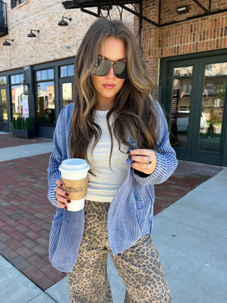 Heyson | Stallings Cardi Blue
