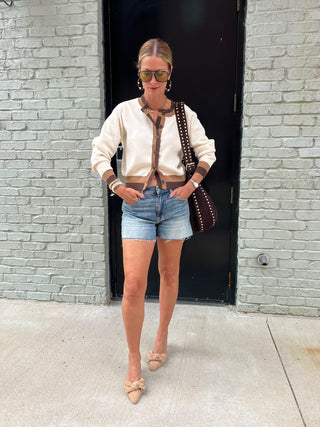 LE LIS | Onto Something Cardigan