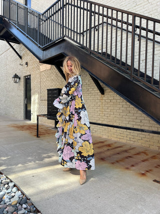 Garden Party Goddess Maxi Dress