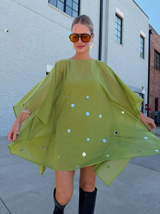 Allie Mini Dress Green