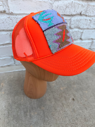 ORIJINAL | KILIM Trucker Hat | Orange 2