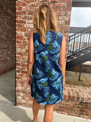 Geranium Blues Denim Dress