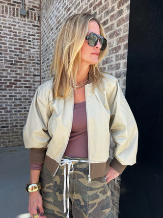 Steve Madden | Bray Bomber Collar Jacket