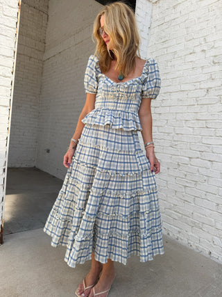 SOFIE THE LABEL | The Capri Plaid Skirt Set