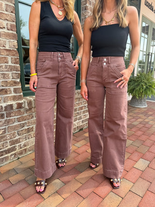 MICA DENIM | Rowan Wide Leg Jeans
