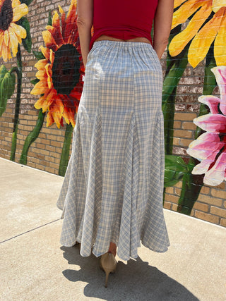 OLIVACEOUS | Swayze Plaid Skirt