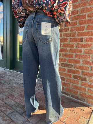 Hidden Denim | Alyx Oversized Crossover Baggy Jeans Dark