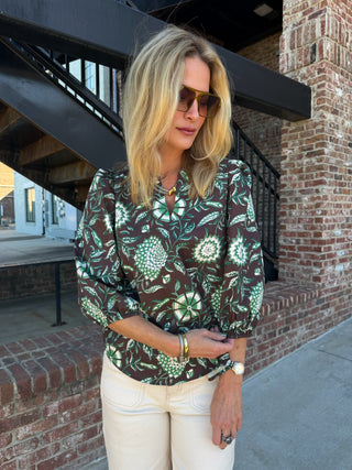 Preston Florals Blouse