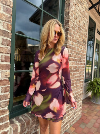 STEVE MADDEN | Larisa Dress Blurry Floral
