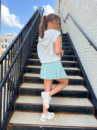 Z Supply | Playing Doubles Skort Marine Mist