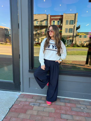 Le Lis | New York Sweater White