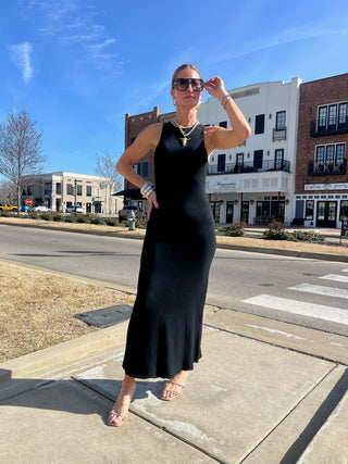 Deluc | Joana Knit Dress Black