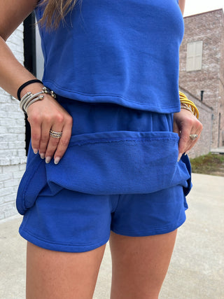 Kailee Skort Set Cobalt blue