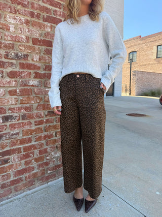 ENTRO Let's Go Girls Leopard Pants