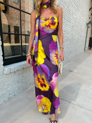 ONE AND ONLY | Liana Floral Maxi Dress