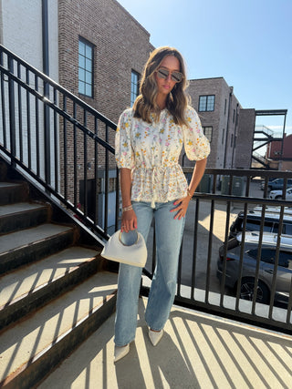 OLIVACEOUS | Ruth Tie Waist Top