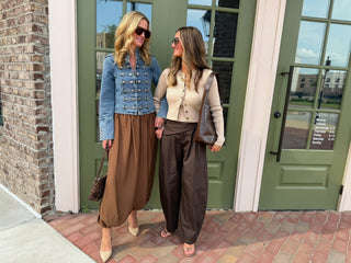 Gia Scarf Wrap Pants