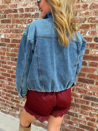 STEVE MADDEN | Allyson Jacket Imperial Blue