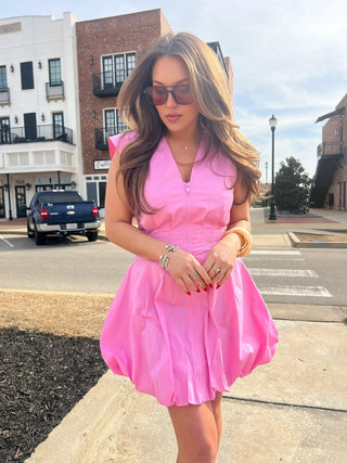 STEVE MADDEN | GALE DRESS - Pink Taffy