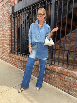 Daze | Double Time Denim Shirt