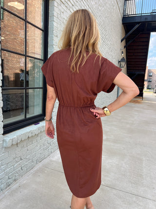 Steve Madden | Aimee Dress Dark Fig