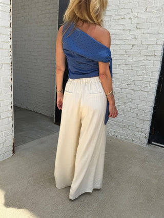 Celestine Dot Top