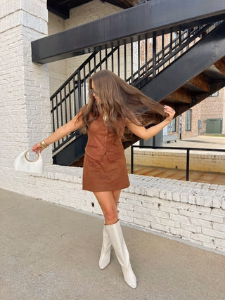 Steve Madden | Cindi Skort Chicory Coffee