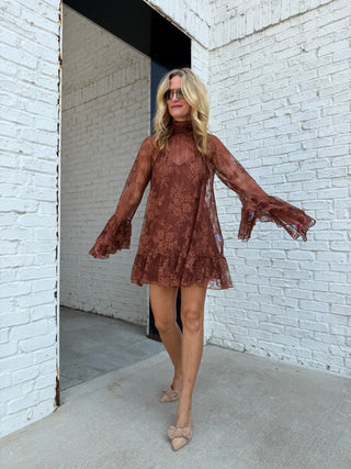 LENA | Laurel Floral Mini Dress