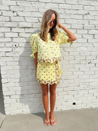 ENTRO | Sunset Glow Wrap Skort