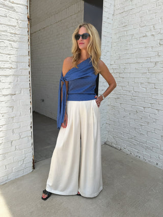 Celestine Dot Top
