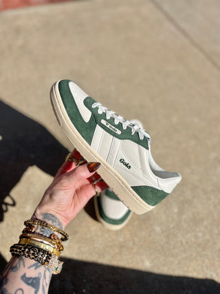 GOLA | Hawk '89 Off White Evergreen Sneaker