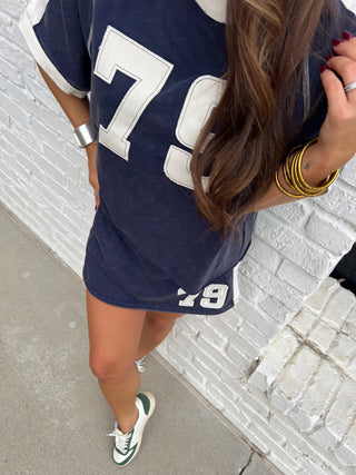 Friday Lights Set Navy