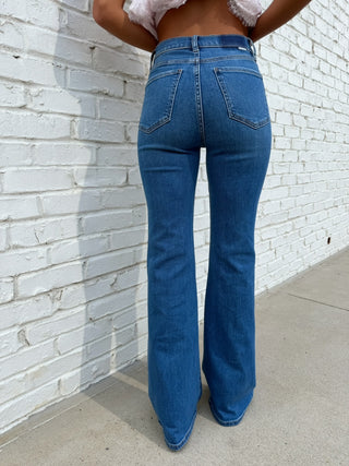 DAZE DENIM - Sunset Flare High Rise Flare - Too Sweet