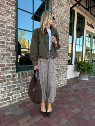 Hailey Bomber Jacket Olive
