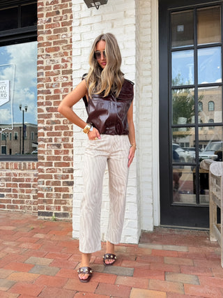 STEVE MADDEN | Luxie Vest Fig