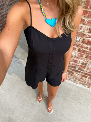 Z SUPPLY | Sandpiper Romper Black
