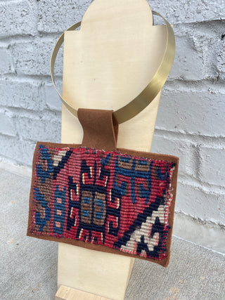 Orijinal | Kilim Pendant Necklace Brass