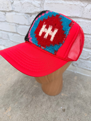 ORIJINAL | KILIM Trucker Hat | Red 3