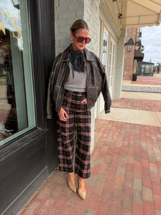 Olivaceous | Georgia Sweater Heather Grey