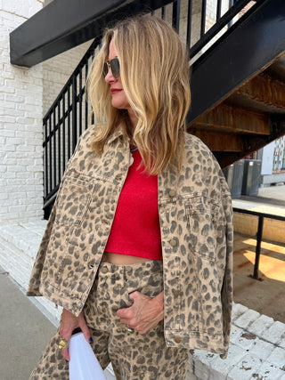MIOU MUSE | The Porter Leopard Jacket