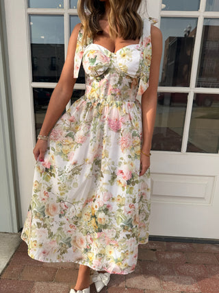 Piper Floral Midi Dress