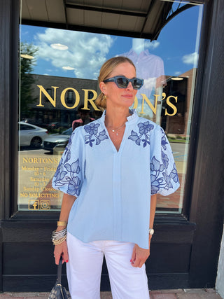 THML | Fiona Texture Blouse